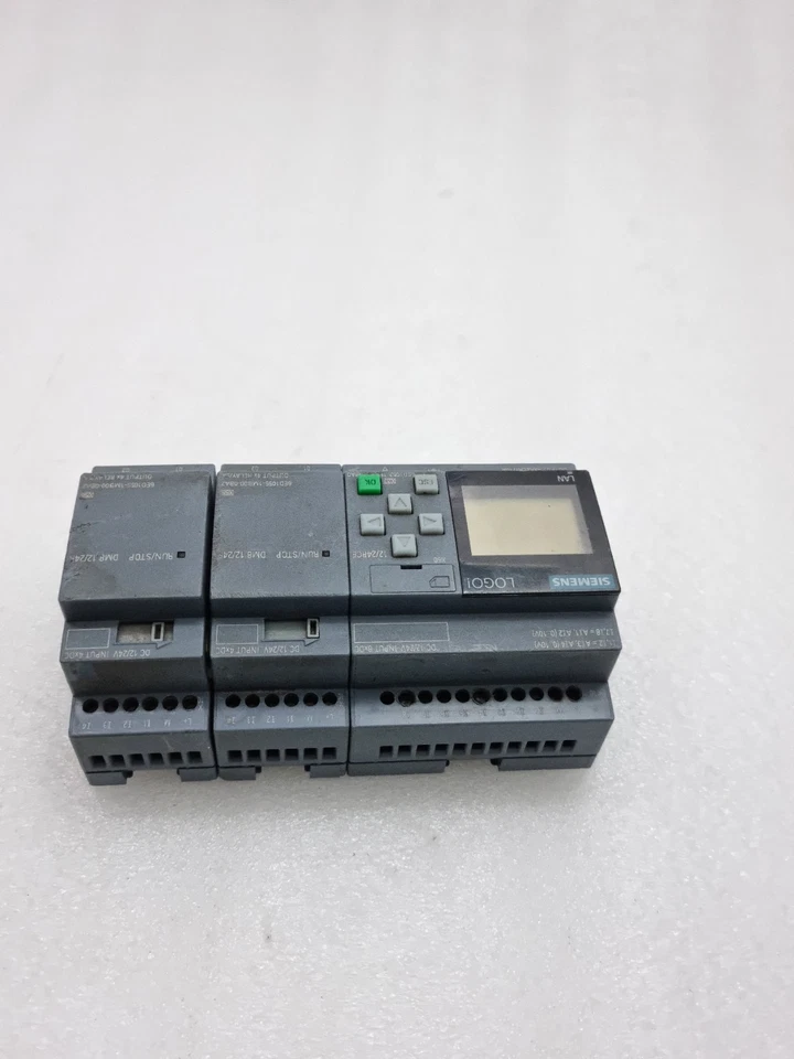 Siemens 6ED1052-1MD08-0BA0 Logo + 6ED1055-1MB00-0BA2 + 6ED1055-1MB00-0BA2 Module